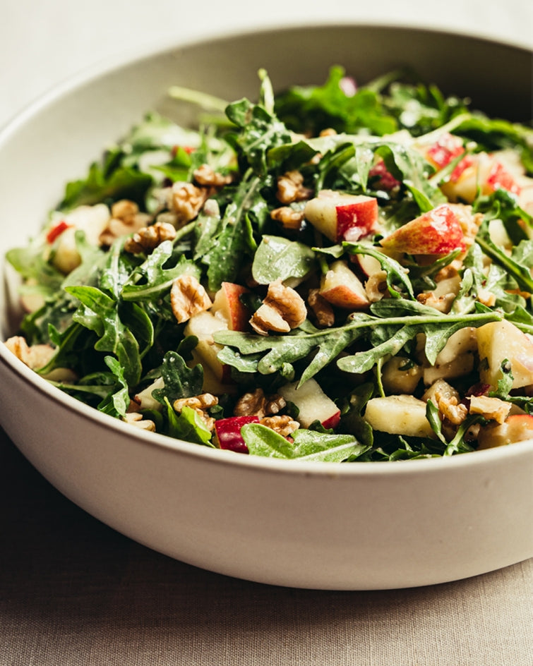 🥗 Salade croquante de roquette, blette et pomme