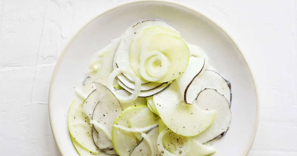 Salade de Radis Noir et Pommes Pratali